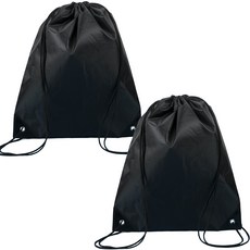 팡스몰 축구화 운동화 풋살화 헬스신발 가방 주머니 슈즈백 짐색, 블랙 2개