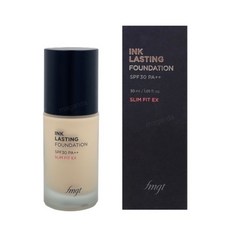 더페이스샵 잉크래스팅 파운데이션 슬림핏 이엑스 30ml, 1개, V201 애프리콧베이지