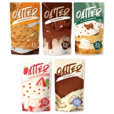 [아침 식단팩] 오터 프로틴 오버나이트 오트밀 귀리, 5개, 74g