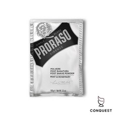 CONQUEST 義大利 PRORASO 爽身粉補充包100g 痱子粉 保持肌膚乾爽 舒緩刮鬍後肌膚, 1個