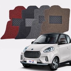 스마트 EVZ 이브이제타 EV Z 코일매트 전기자동차 에디슨 발매트 카매트 발판매트, 운전석, 01.그레이