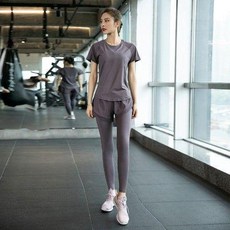 good 服專業高端時尚速乾衣晨跑步休閒運動套裝女春秋健身服女大碼
