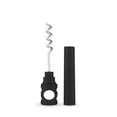 트루 컨버트 포켓 코르크스크류 와인오프너, 1개, Black