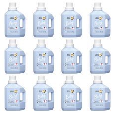 KUKU 酷咕鴨 嬰兒洗衣精 (清除新冠 & 腸病毒) - 低敏/酵素洗衣精 旅行組/隨身瓶, 1.2L, 12個, 酵素洗衣精 鼠尾草