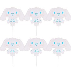 산리오 캐릭터 시나모롤 스틱 풍선 6개입, 단품, 6개