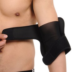 무인고품 망사 헬스 밴드 아대 팔꿈치 보호대, 1개