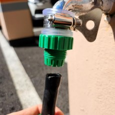 수도꼭지 커넥터 원터치 호스 연결 어댑터 yss+84579FT