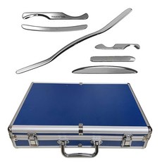 AnTiexi IASTM Tool Set (6-Piece) gua sha Stainless Steel Muscle Scraper fascial Release Tool deep, AnTiexi IASTM Tool Set (6-Piec