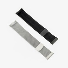 고급 남자 여자 메쉬 시계줄 밴드 20-22mm