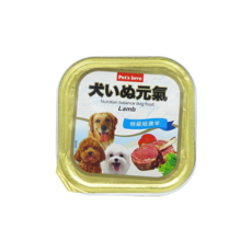 元氣Pet's love 澳洲進口犬餐盒 - 6種口味, 1個, 24罐(特級羊肉)100g