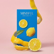 푸드올로지 마인드풀 지중해 레몬그린티 15회분, 1개