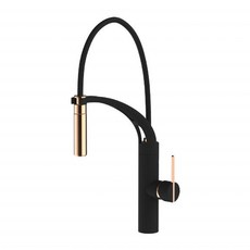 黑色金色旋鈕式水龍頭, 1個