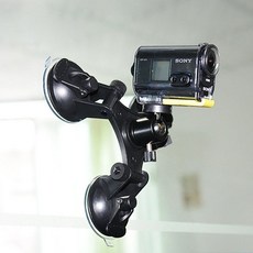 고정지지 트리플 AS300 흡착 석션컵 마운트 글라스 소니 X3000R 액션캠 40482pc 1(pc), 모델명