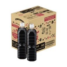 장인 커피 UCC 무설탕 라벨리스 병 플라스틱 병 900mlx12 책