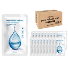 이피션 딥 모이스처 수분 마스크팩 100매 대용량 업소용 시트마스크, 1개, 100개입