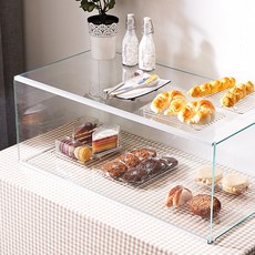 샤인 유리 쇼케이스 600 - 빵 카페 실내 미니온실 디저트 쿠키 장식장 진열장 피규어 레고, 샤인 60 x 35 x 35 일반 1문