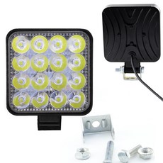 LED 캠핑 낚시 작업등 차량용 랜턴 서치라이트 (16구), 1개