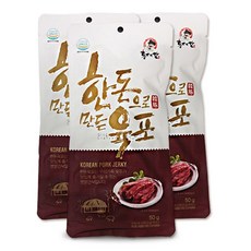 청미식품 청미 홍대감 한돈으로 만든 육포 50g 이강산닷컴, 1개