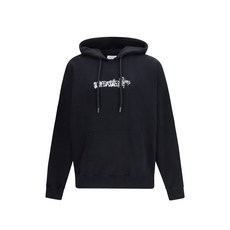 오프화이트 로고 프린트 후디