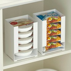 적층 깔끔 펜트리 가능 정리함 화이트 수납함 탕비실 41376PC 1(PC), onesize