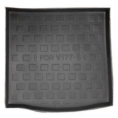 e系列汽車用品 V177-S 專車專用行李廂墊, 黑色, 后廂