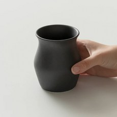 오리가미 센서리 컵 플레이버 컵 360ml, 블랙, 1개 블랙, 1개