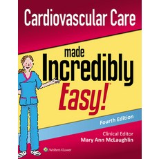 (영문도서) Cardiovascular Care Made Incredibly Easy Paperback, LWW, English, 9781975120214