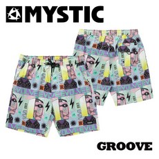 MYSTIC Groove 衝浪褲 快乾海灘褲 沙灘褲 衝浪休閒褲 17.5吋 水陸兩用 Joshua合作款