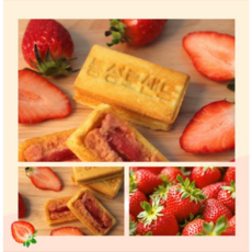 동성로샌드 버터샌드 딸기우유맛 4구, 140g, 1박스