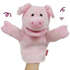 꿀꿀 아기돼지 손인형 유치원 어린이집 역할극 말하는 돼지인형 조카선물
