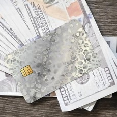 패턴 은행 신용카드 버스 패스 스티커 장식 방수 카드, 1. 18x13.5CM, D. z4