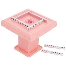 ONEDAY 麻將/招財貓造型蛋糕裝飾/小夜燈, 麻將桌-粉色