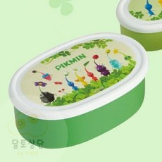 [피크민] 3종세트 캐릭터도시락통 유치원도시락 컴팩트수납 어린이집도시락