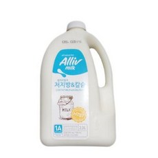 [2508CO(가공식품(유제품))]얼리브 밀크 저지방&칼슘우유 2.3L