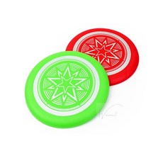 wizimall 야광 원반 플라잉디스크원반, 그린