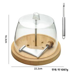 수동 프로마주 컷팅기 뚜껑이 가젯 지롤 부품, 뚜껑 박스 세트, 1개, 1g
