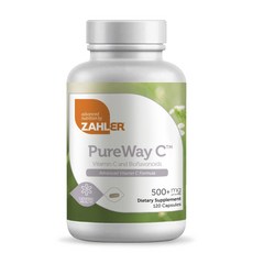 ZAHLER 純乳清維生素 C 500mg膠囊, 1個, 120 件