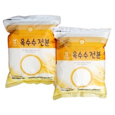 새마원 소연 NON GMO 옥수수전분 100% 3kg 업소용 콘스타치, 2개