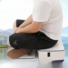 낚시방석 패드 중층 단차 민물 휴대용 좌대 가부좌 여행 낚시의자, 백련 박관 단차 垫