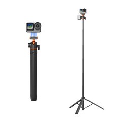 FLYMILE 마그네틱 퀵 릴리즈 삼각대 | DJI Osmo Action3/4/5 Pro/6/Nano 호환, 1개, for nano/action 6