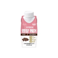 [커피맛] 그린비아 영양케어 커피맛 완전균형영양식 맞춤영양설계 균형식사 디카페인, 18개, 200ml