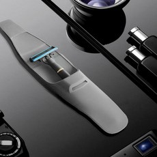 위생 휴대안전 파우치 실리콘 청결 제모기 케이스 면도기 여행 보관함