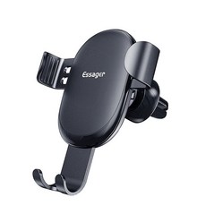 Essager 중력척형 차량용 거치대, 1개, 블랙, 송풍구식