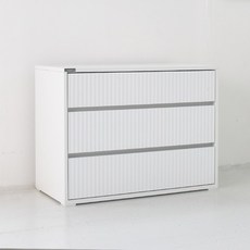 사월의가구 E0등급 친환경소재 3단 4단 서랍장 800 1000 1500 서랍장 템바보드 마스 서랍장, 화이트(템바보드)