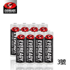 永備EVEREADY 3號 4號 碳鋅電池 4入/ 8入/12入 /16入, 1個, 碳鋅3號4入