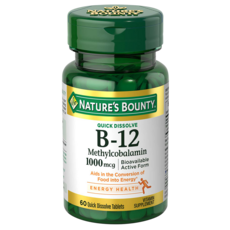 NATURE'S BOUNTY Nature's bounty 複合 B 族 126 片 x 3 包, 60入, 1個, 60顆