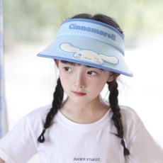 산리오 시나모롤 페이스 UV차단 썬캡_258595GF