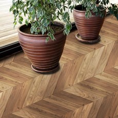 매직픽스 바닥시트지 헤링본 패널 우드 대리석 타일 10종 리폼바닥시트지 100x250cm, 헤링본 브라운