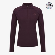 노스페이스 NT7LR84B 여성 리스코 긴팔 집티 VIOLET QVY931 OVR539