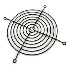 小白的生活工場*12/14公分風扇用金屬防護網*(黑色), 1個, 12公分尺寸